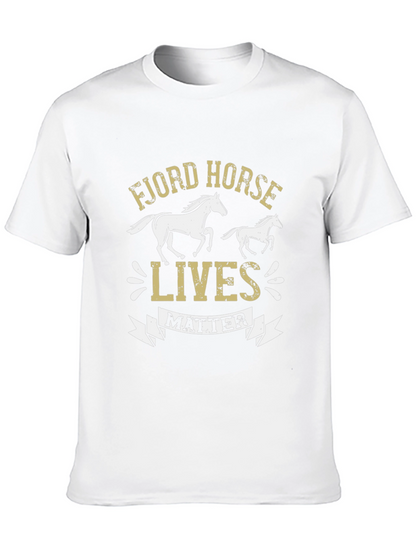 Camiseta Fjord Horse Lives Matter