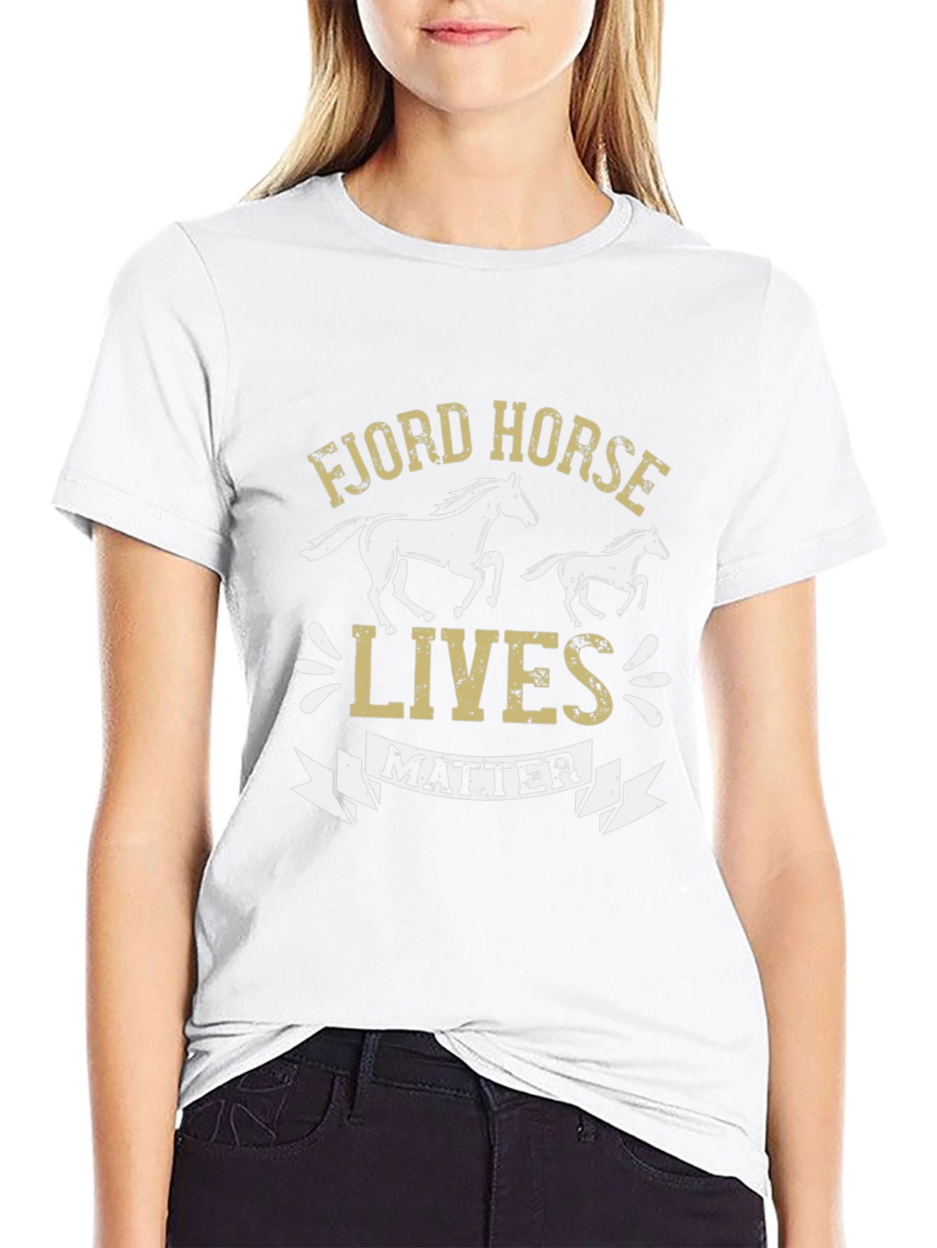 Camiseta Fjord Horse Lives Matter