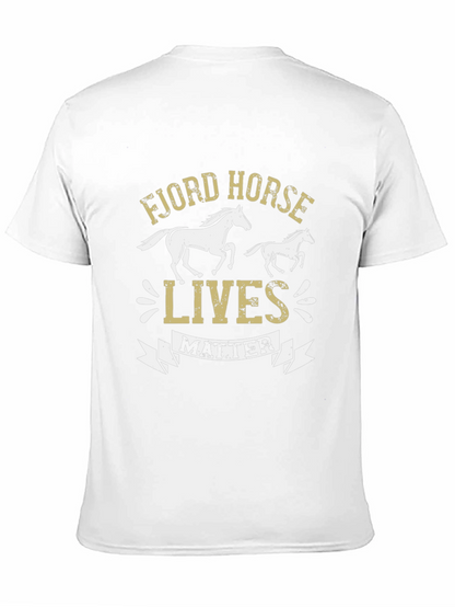 Camiseta Fjord Horse Lives Matter