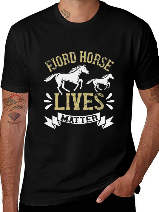 Camiseta Fjord Horse Lives Matter