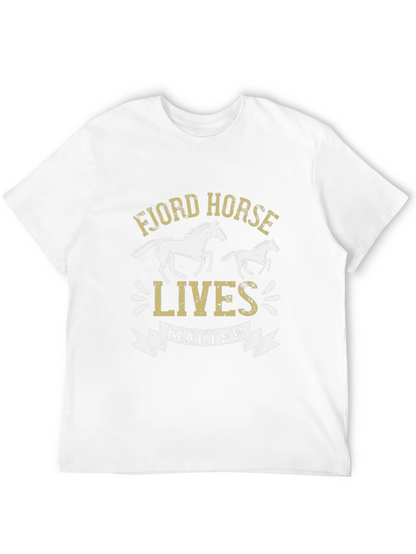 Camiseta Fjord Horse Lives Matter