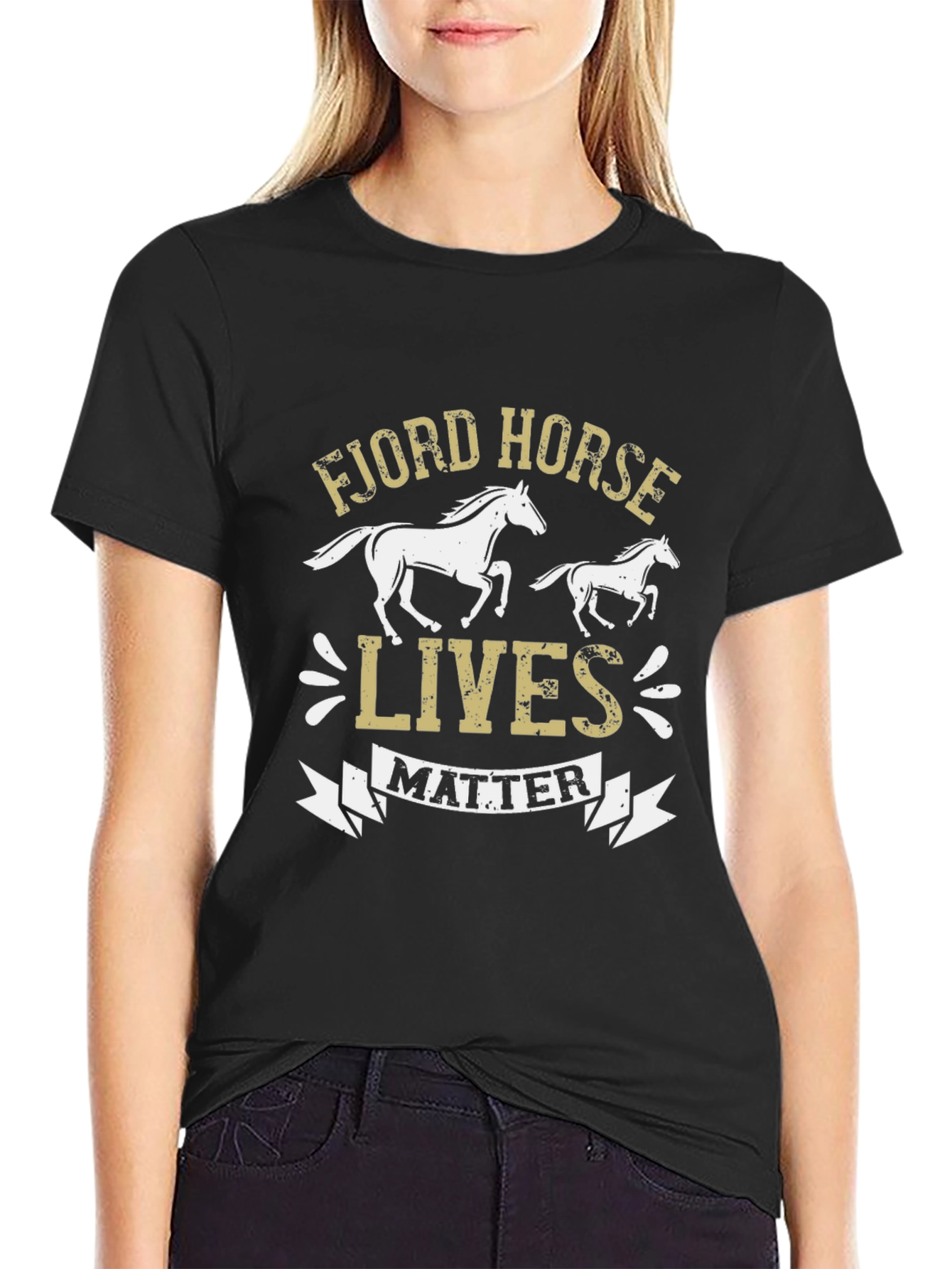 Camiseta Fjord Horse Lives Matter
