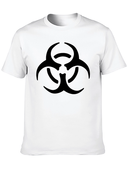 Camiseta Negra Biohazard para Hombre