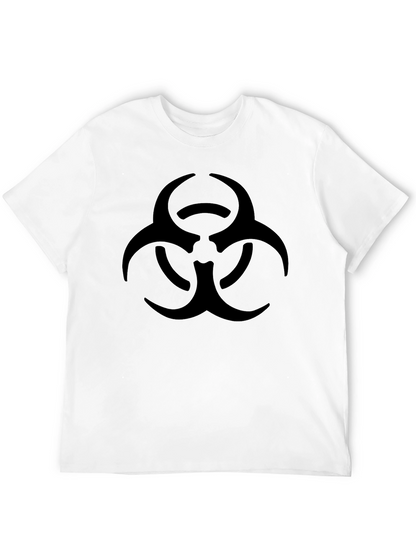 Camiseta Negra Biohazard para Hombre