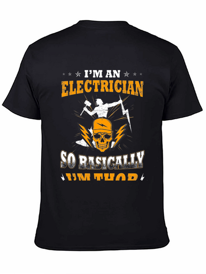 Camiseta Electricista Thor - ¡Descarga Diversión!