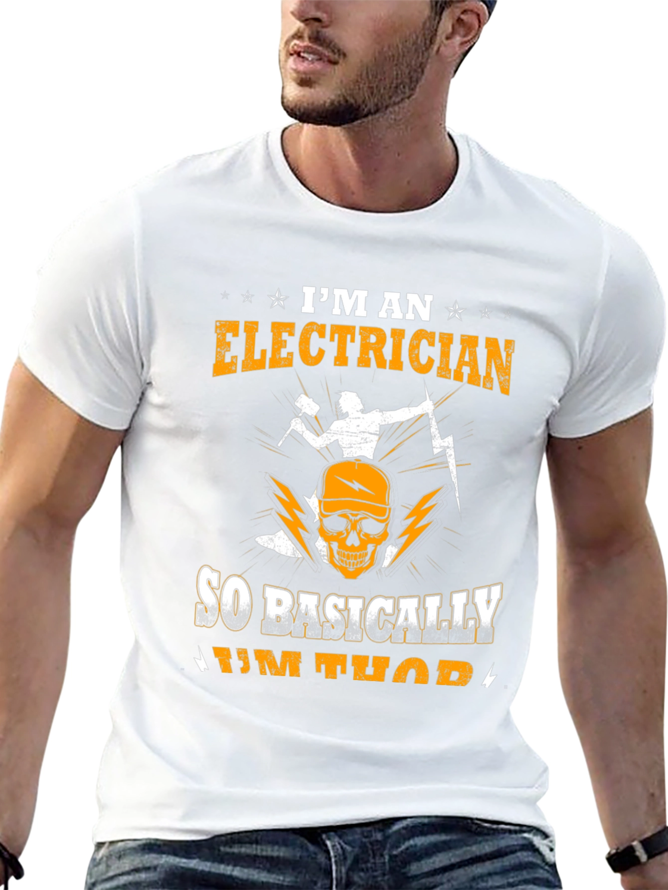Camiseta Electricista Thor - ¡Descarga Diversión!