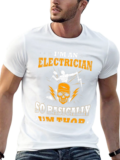 Camiseta Electricista Thor - ¡Descarga Diversión!