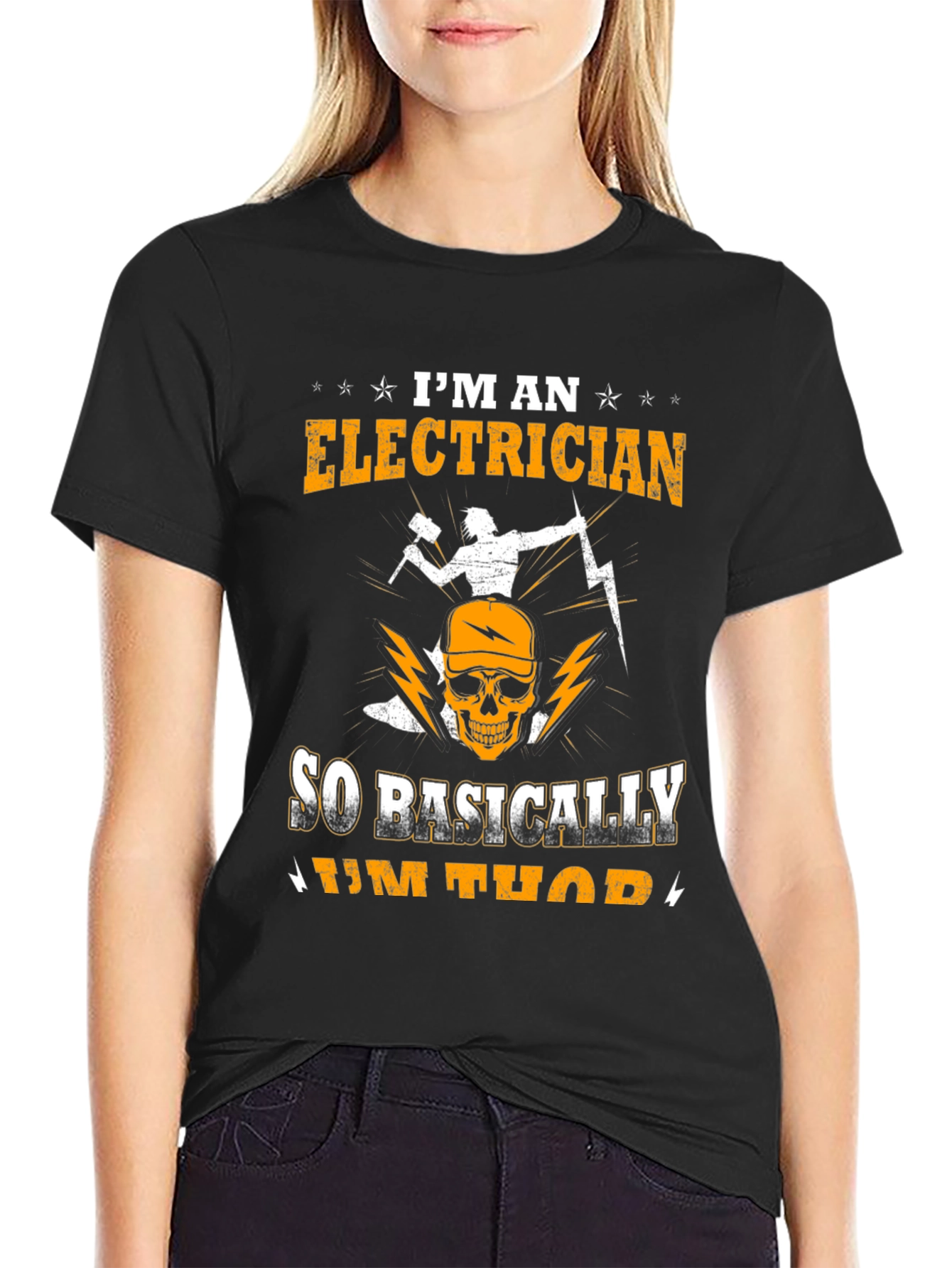 Camiseta Electricista Thor - ¡Descarga Diversión!
