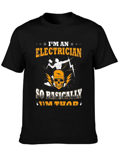 Camiseta Electricista Thor - ¡Descarga Diversión!