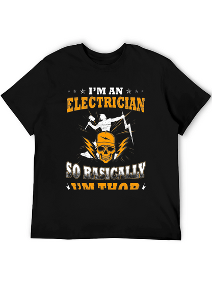 Camiseta Electricista Thor - ¡Descarga Diversión!