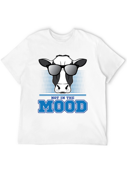 Camiseta Not In The Mood con Vaca Cool