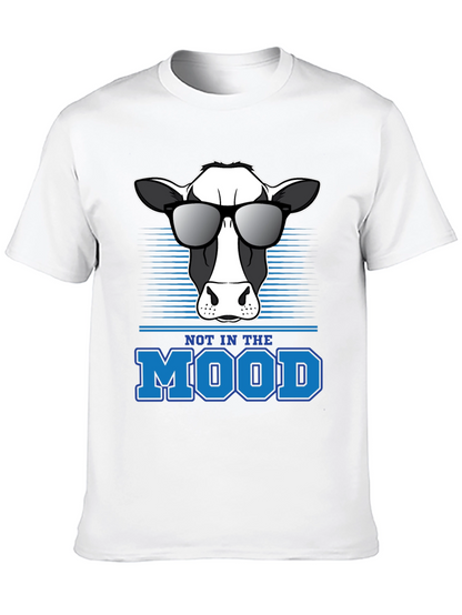 Camiseta Not In The Mood con Vaca Cool
