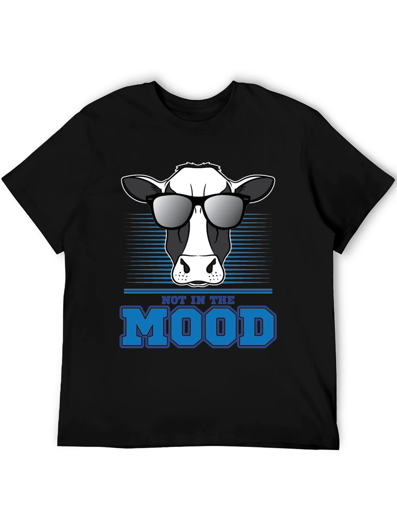 Camiseta Not In The Mood con Vaca Cool