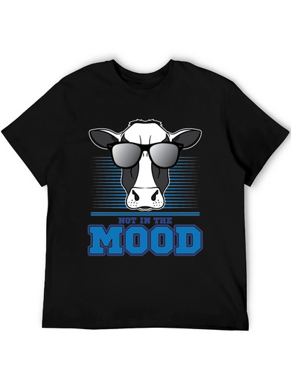 Camiseta Not In The Mood con Vaca Cool