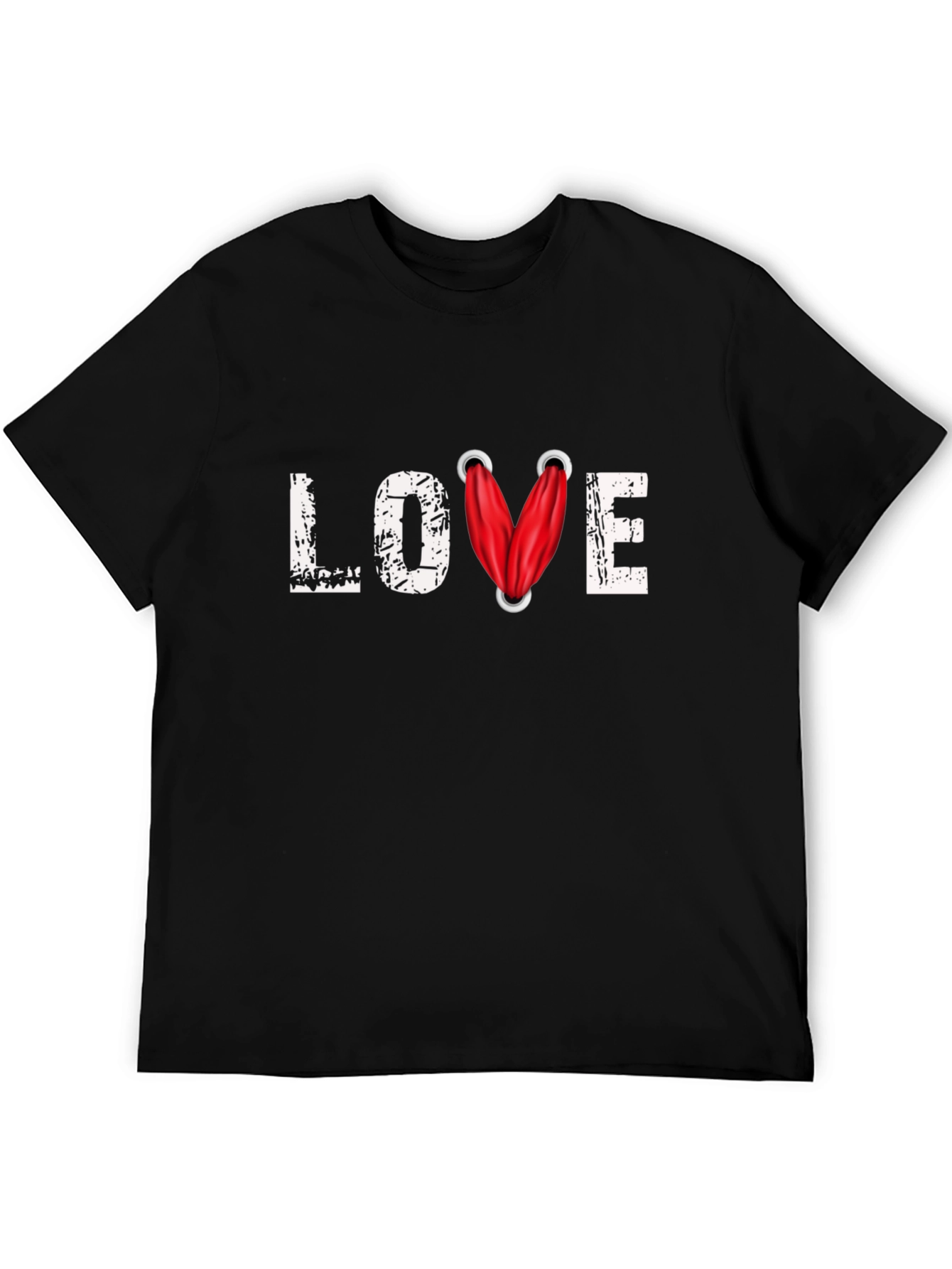 Camiseta Negra Love Gym