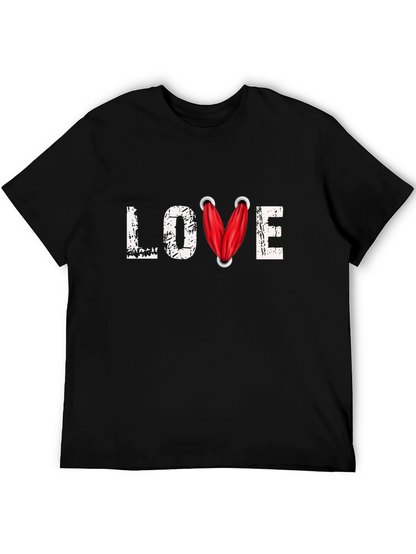 Camiseta Negra Love Gym