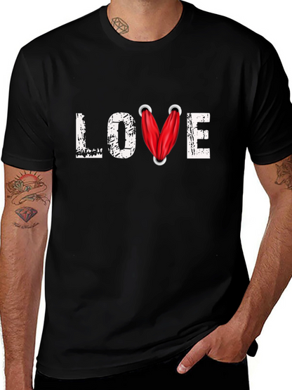 Camiseta Negra Love Gym