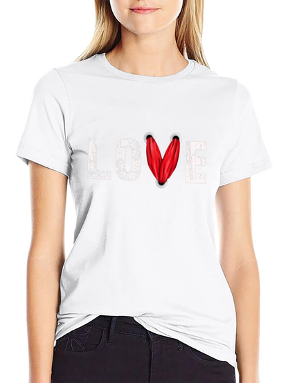 Camiseta Negra Love Gym