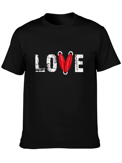 Camiseta Negra Love Gym