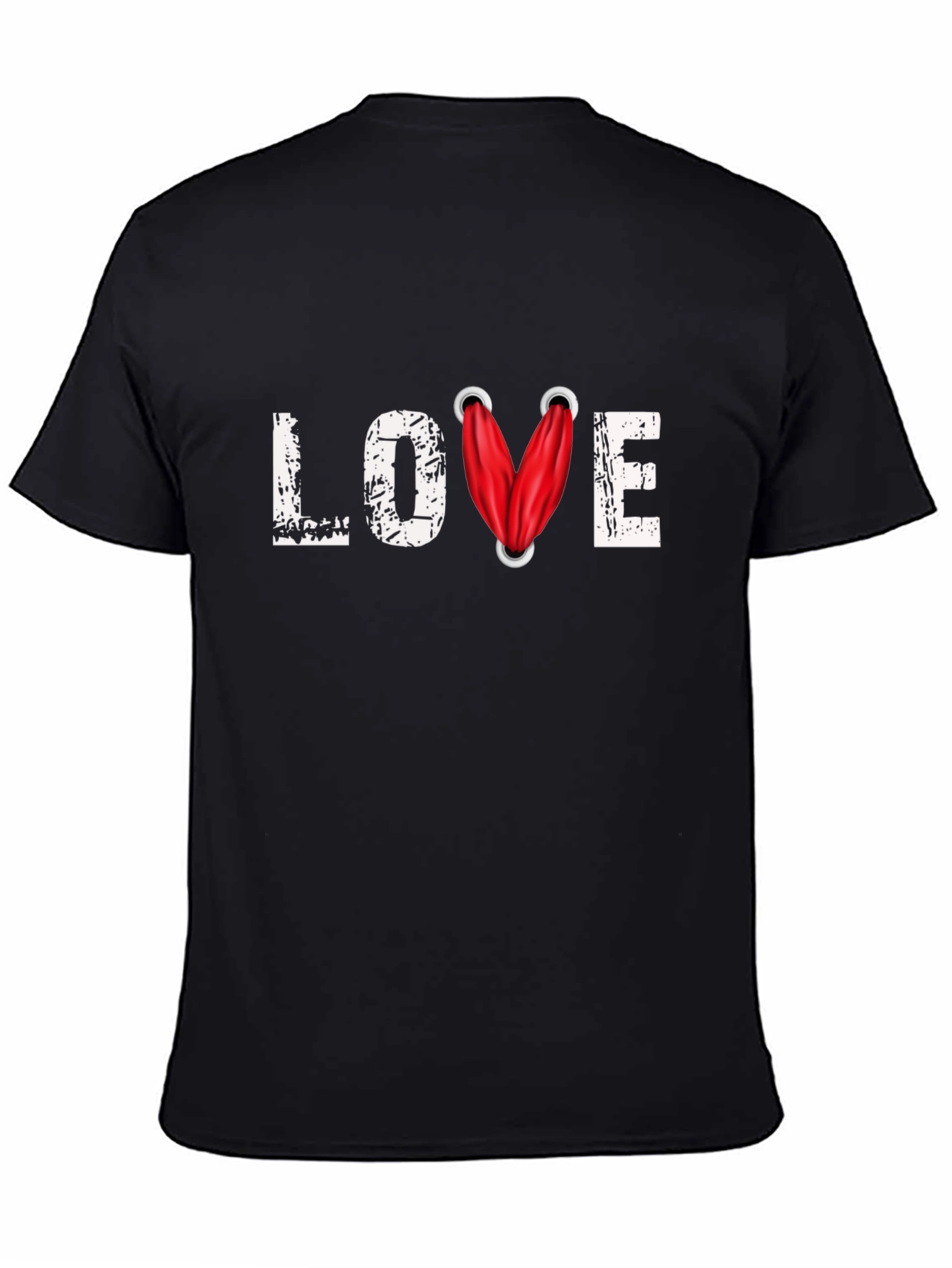 Camiseta Negra Love Gym
