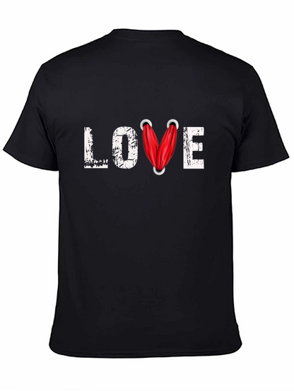 Camiseta Negra Love Gym