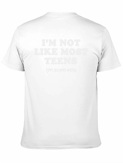 Camiseta Negra con Frase Divertida para Adultos