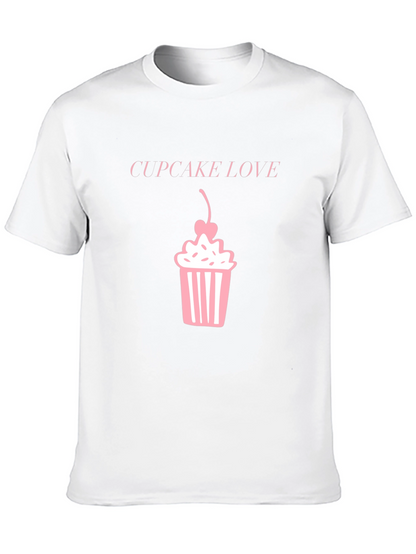 Camiseta Negra Cupcake Love
