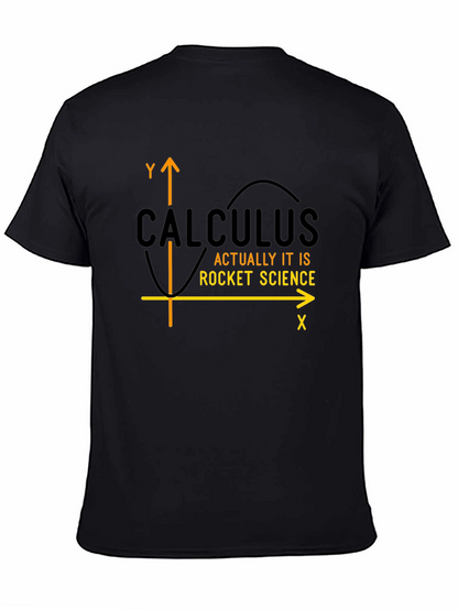 Camiseta Cálculo Es Ciencia Espacial para Hombre