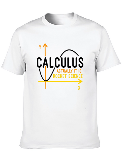 Camiseta Cálculo Es Ciencia Espacial para Hombre