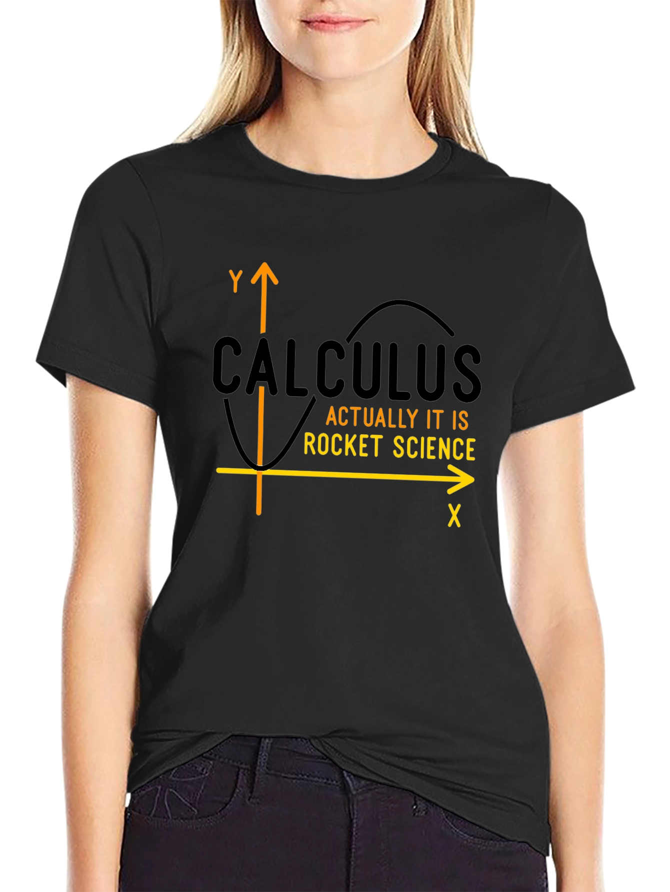 Camiseta Cálculo Es Ciencia Espacial para Hombre