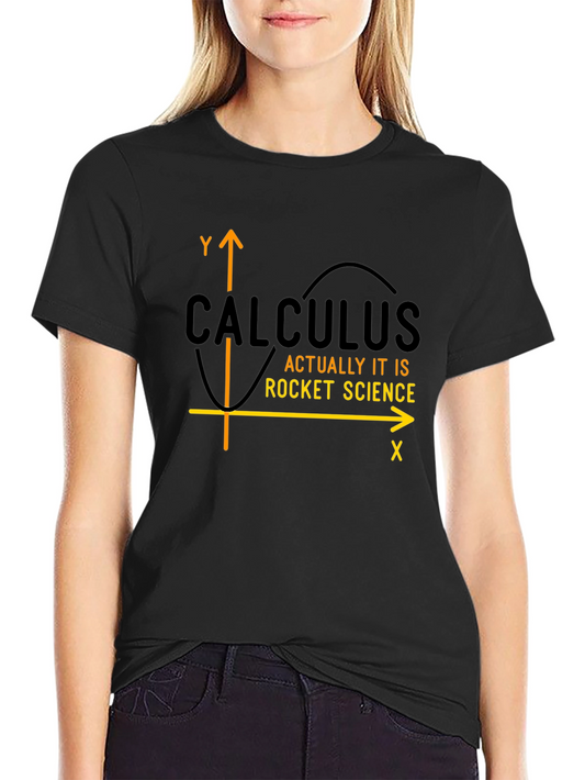 Camiseta Cálculo Es Ciencia Espacial para Hombre