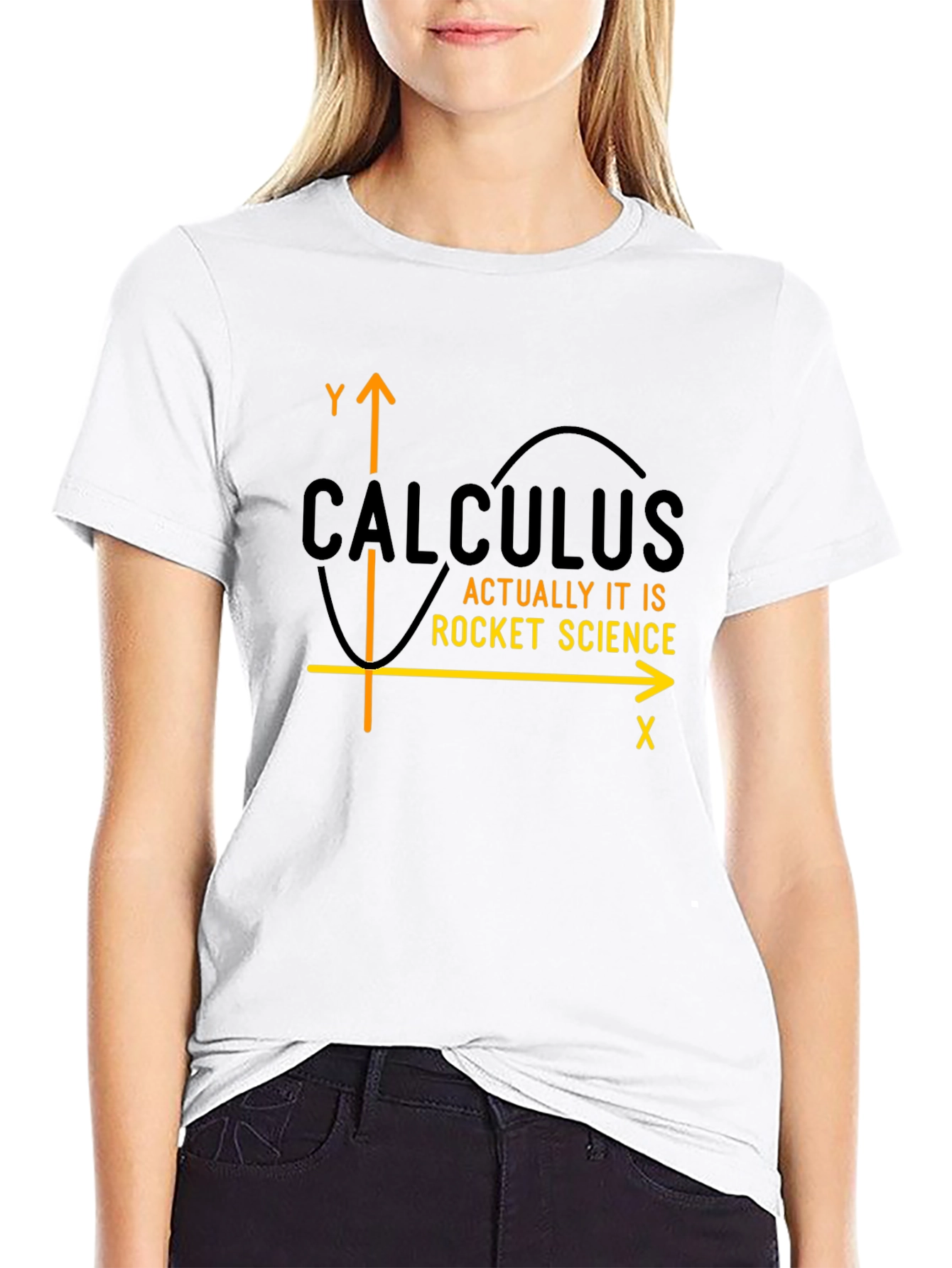 Camiseta Cálculo Es Ciencia Espacial para Hombre