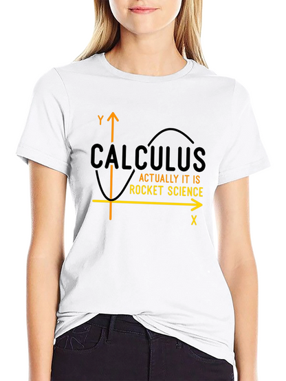 Camiseta Cálculo Es Ciencia Espacial para Hombre