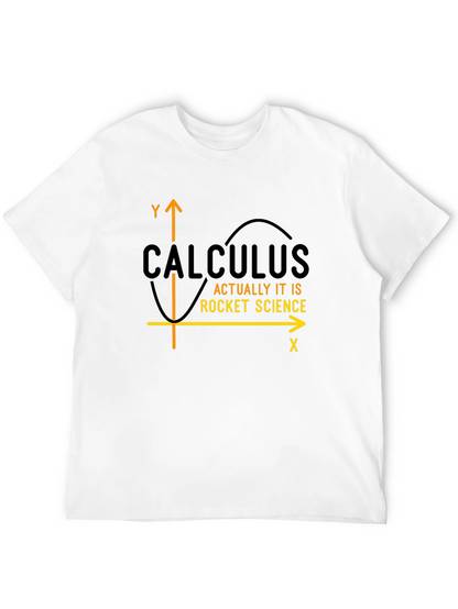 Camiseta Cálculo Es Ciencia Espacial para Hombre