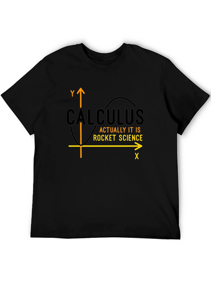 Camiseta Cálculo Es Ciencia Espacial para Hombre