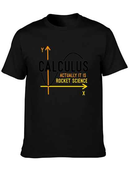 Camiseta Cálculo Es Ciencia Espacial para Hombre