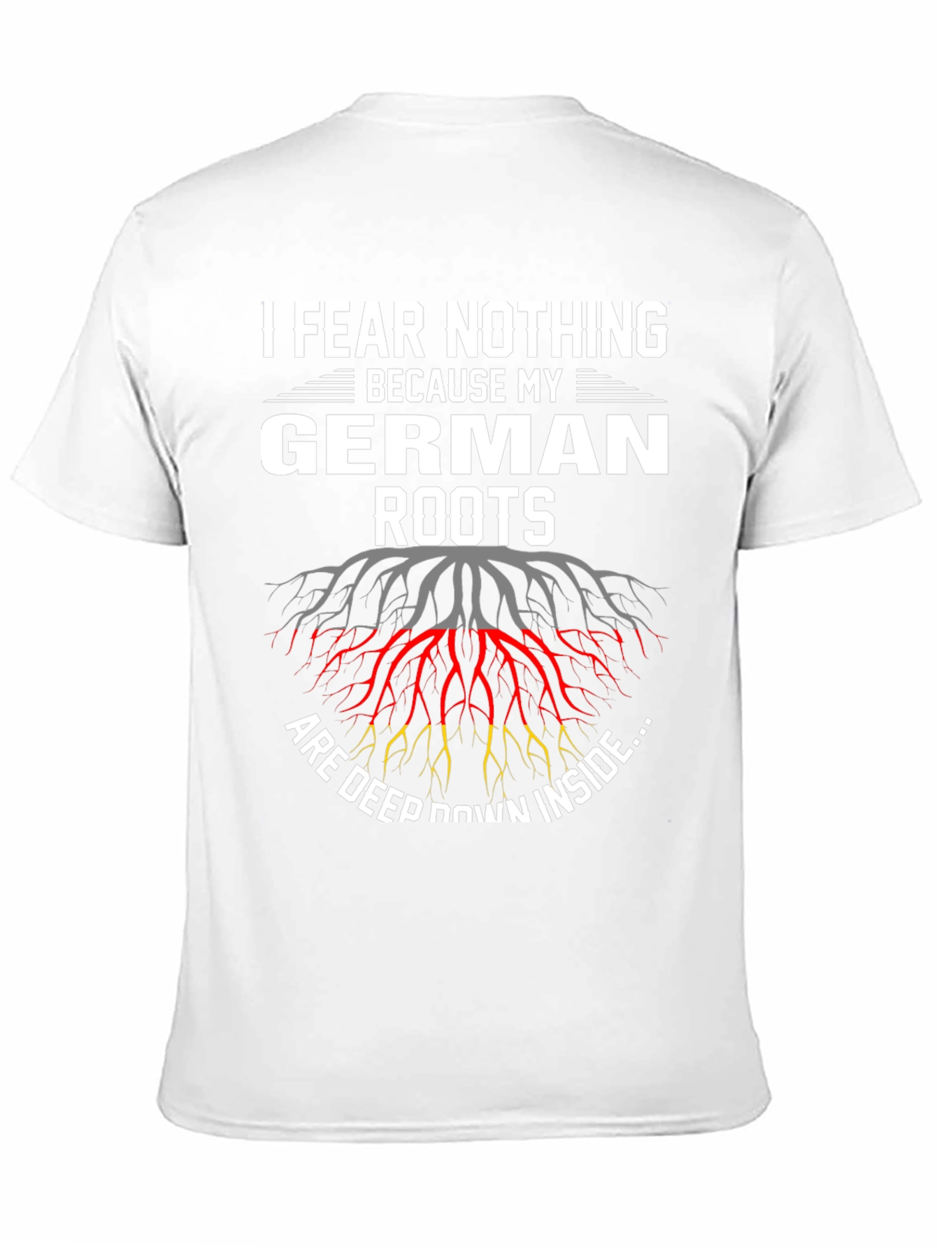 Camiseta Negra: Raíces Alemanas - ¡Sin Miedo!