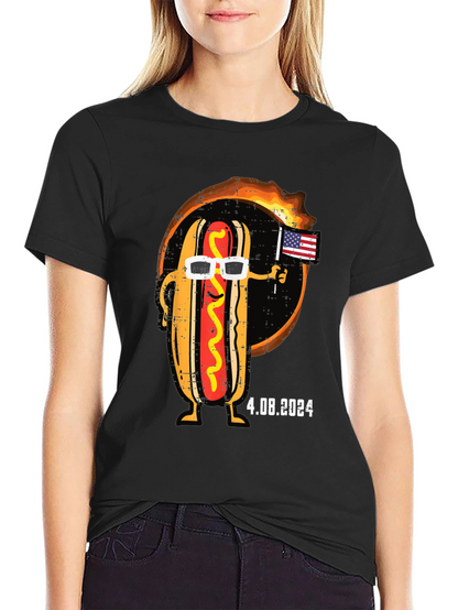 Camiseta Hot Dog Eclipse 2024