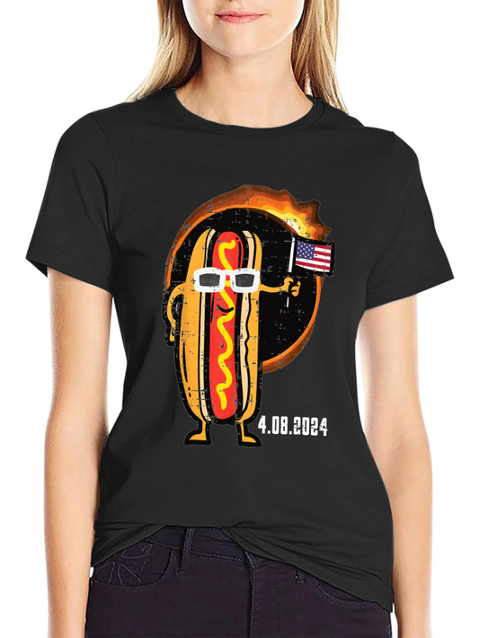Camiseta Hot Dog Eclipse 2024
