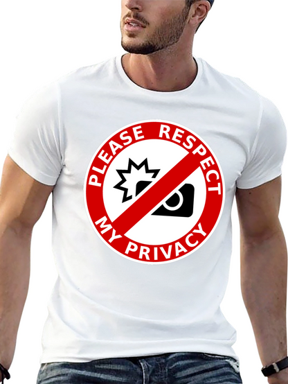 Camiseta Negra: ¡Respeta Mi Privacidad! Diseño Único