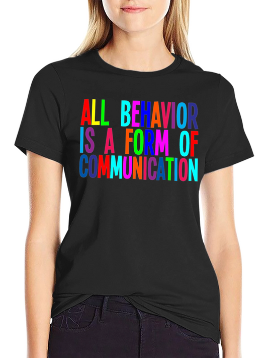 Camiseta Negra con Mensaje Motivacional Colorido
