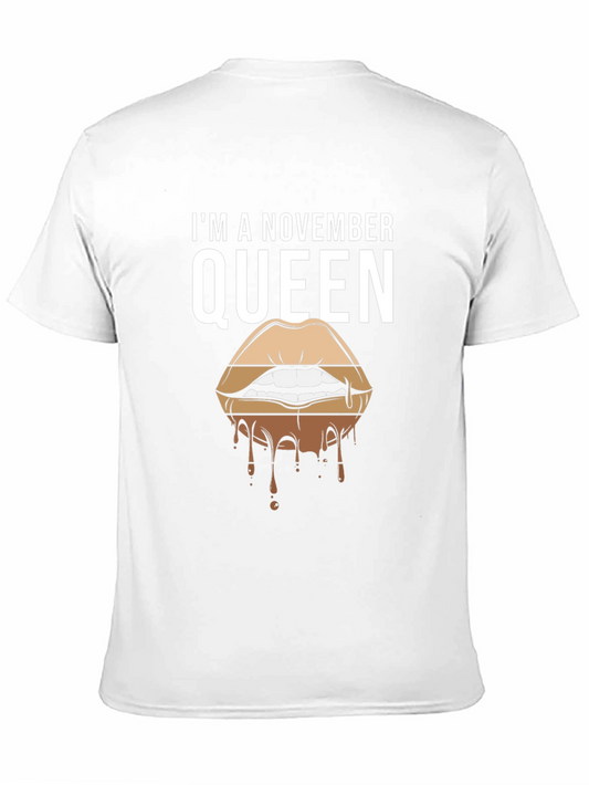 Camiseta Reina de Noviembre - Diseño Único