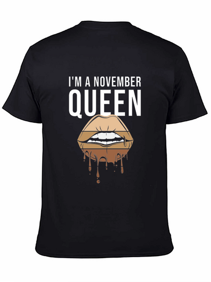 Camiseta Reina de Noviembre - Diseño Único