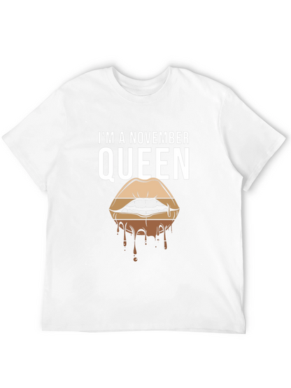 Camiseta Reina de Noviembre - Diseño Único