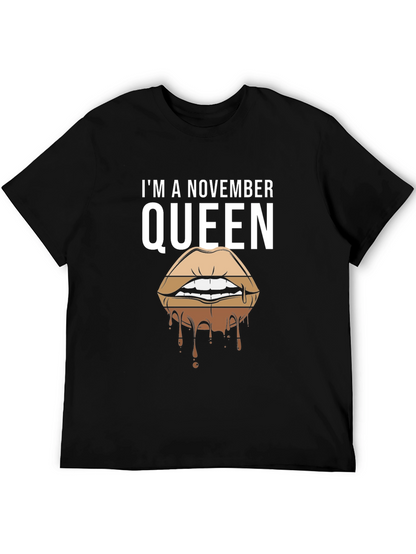Camiseta Reina de Noviembre - Diseño Único