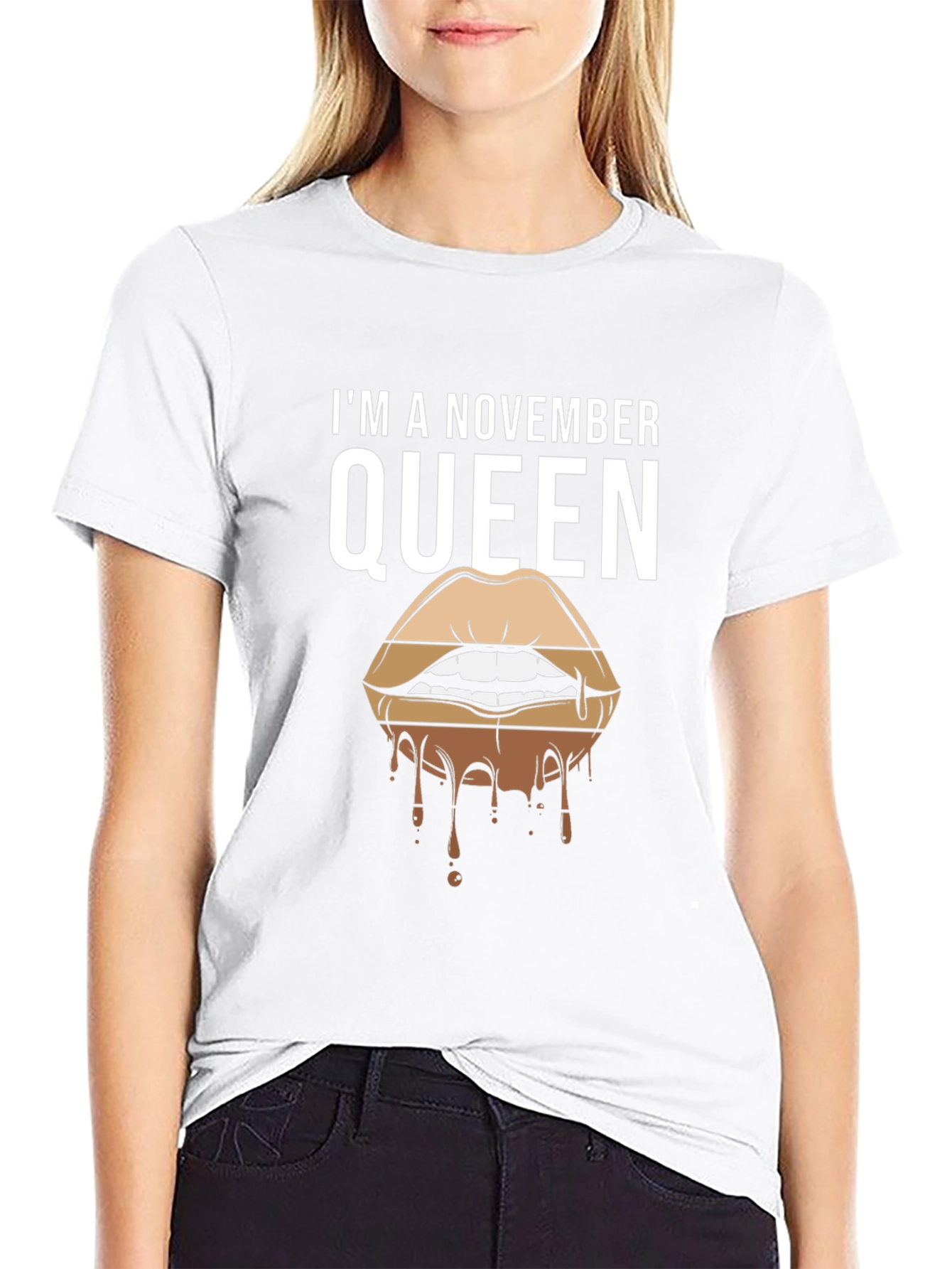 Camiseta Reina de Noviembre - Diseño Único
