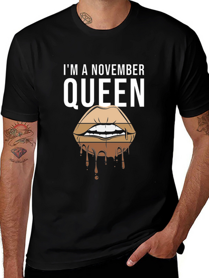 Camiseta Reina de Noviembre - Diseño Único