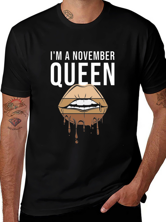 Camiseta Reina de Noviembre - Diseño Único