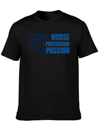 Camiseta Negra Pasión de Enfermera