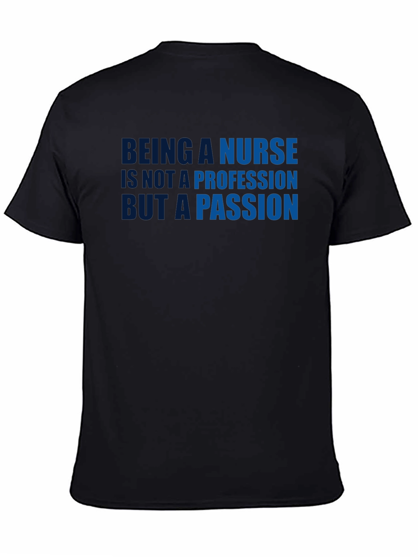 Camiseta Negra Pasión de Enfermera